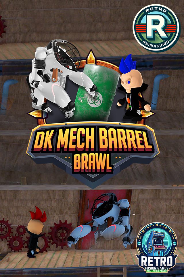 DK Mech Barrel Brawl
